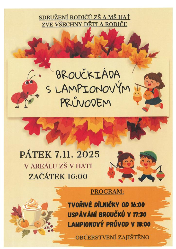 Broučkiáda s lampionovým průvodem