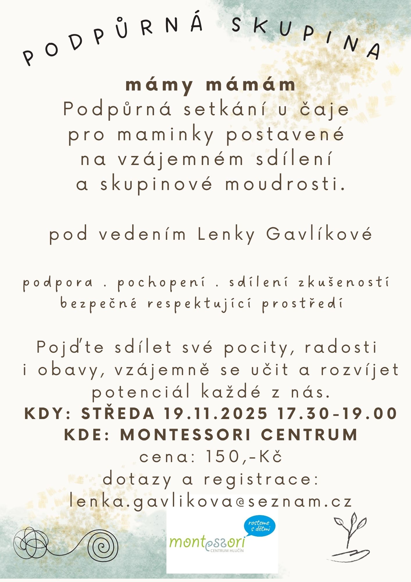 Podpůrná skupina "Mámy mámám" Podpůrná skupina "Mámy mámám"