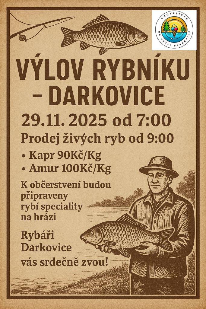 Výlov rybníku