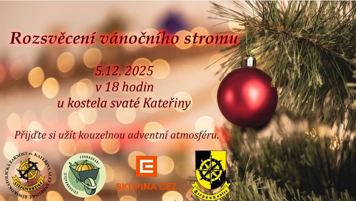 Rozsvěcení vánočního stromu