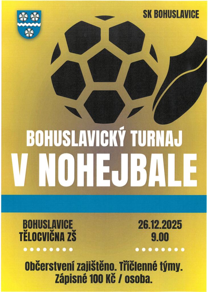 Bohuslavický turnaj v nohejbale