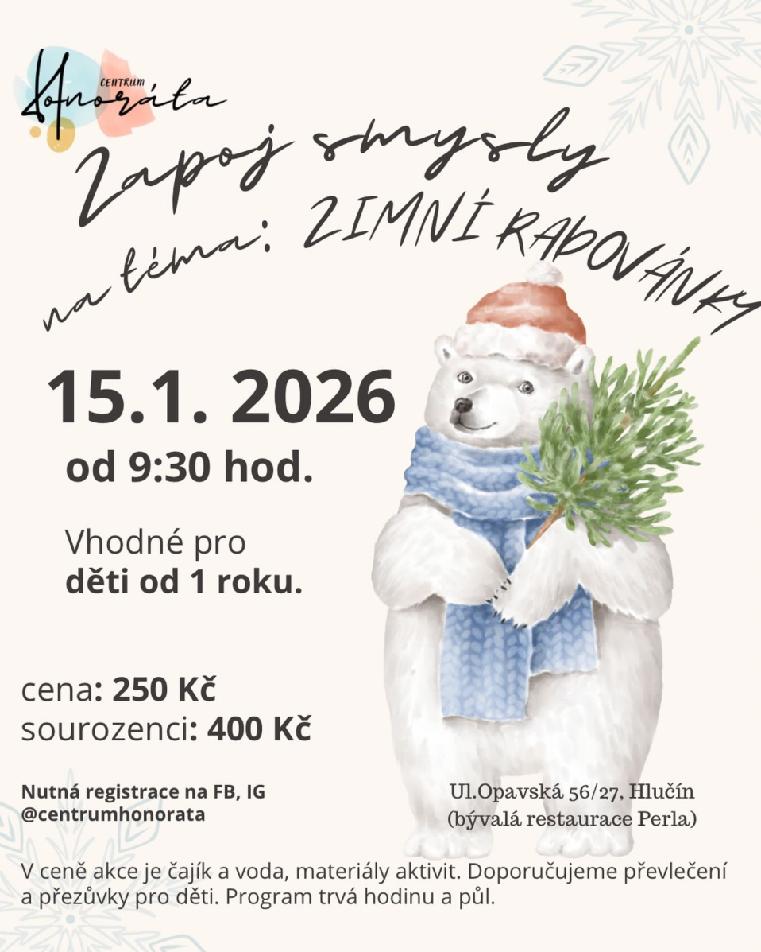 Zapoj smysly - Zimní radovánky