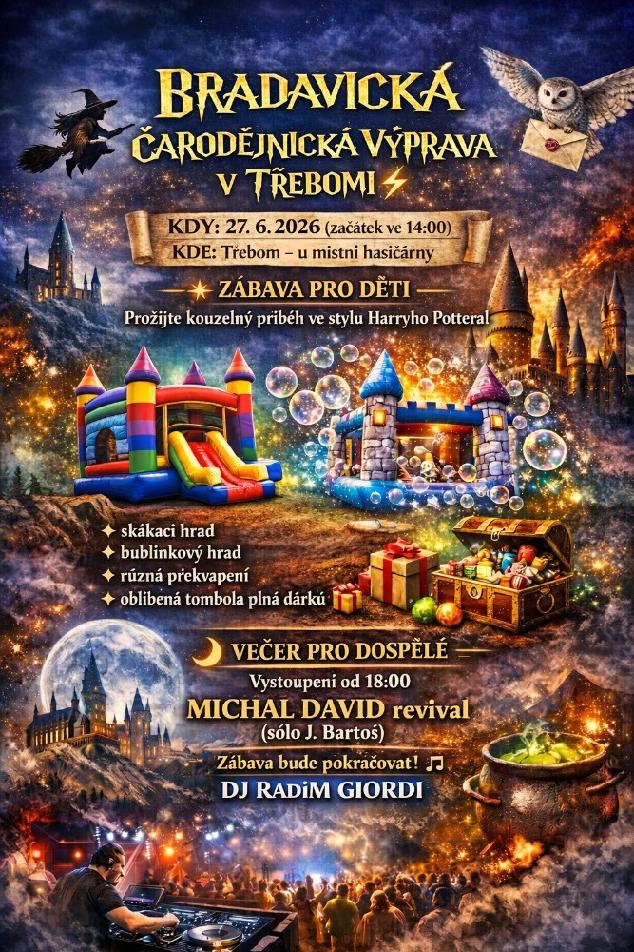 Bradavická čarodějnická výprava v Třebomi