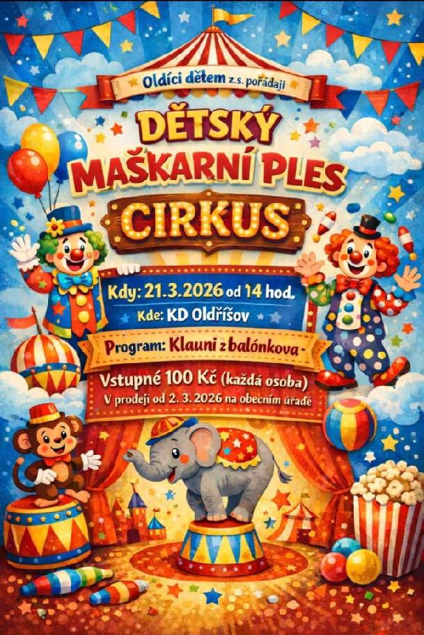 Dětský maškarní ples