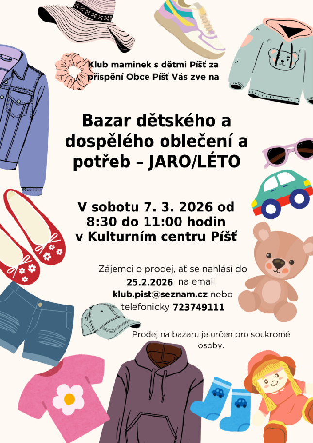Bazar dětského oblečení