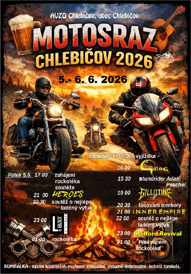 Motosraz Chlebičov 2026