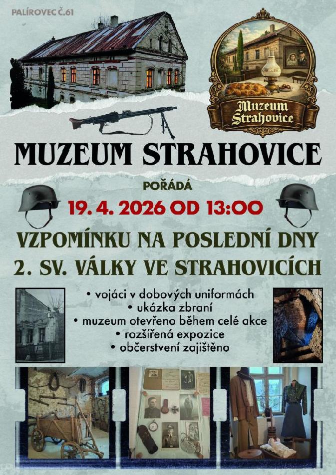 Vzpomínka na poslední dny 2. sv. války ve Strahovicích