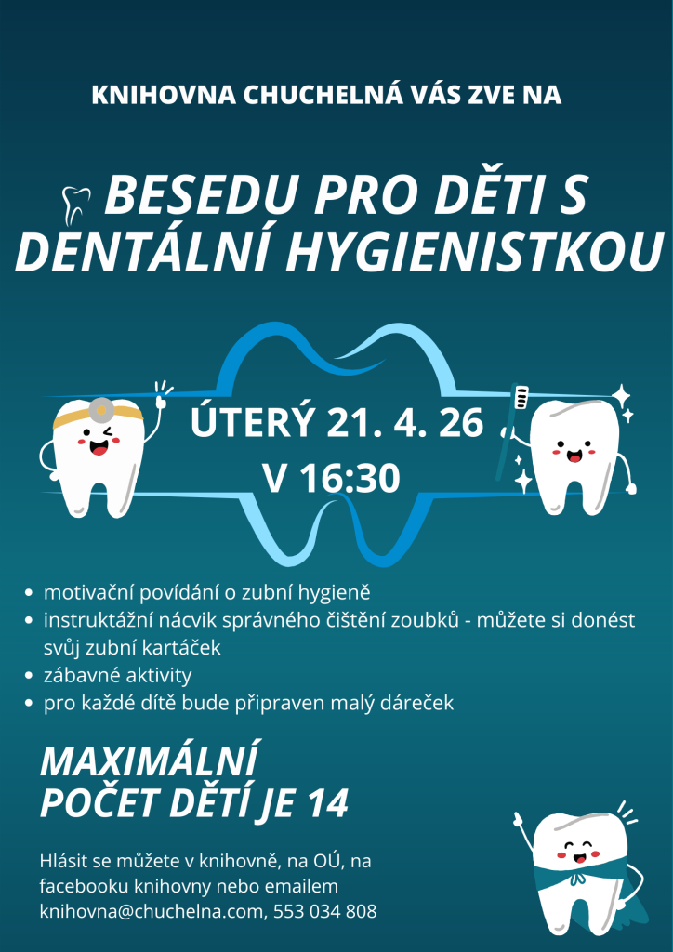 BESEDA PRO DĚTI S DENTÁLNÍ HYGIENISTKOU