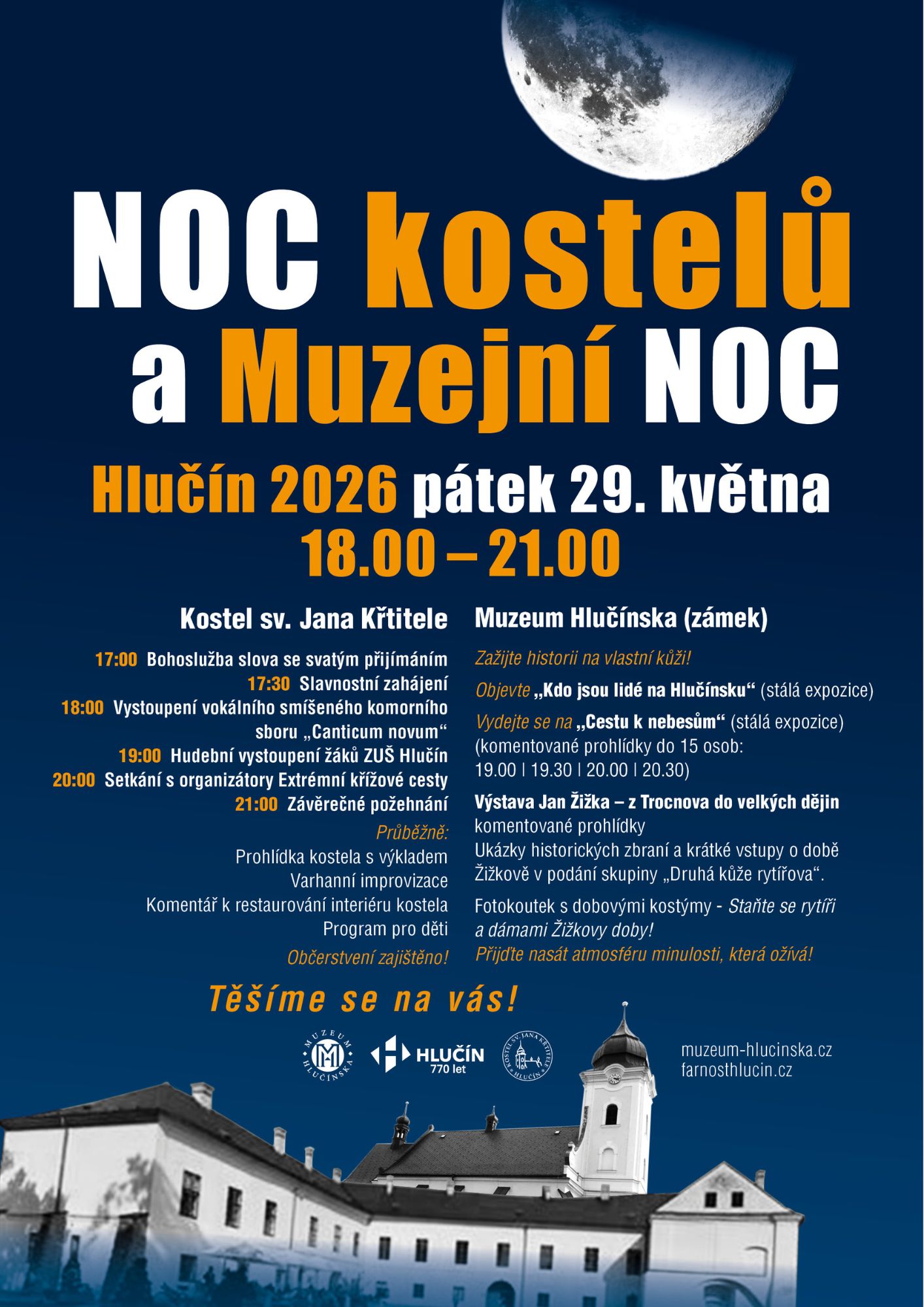 Noc kostelů a muzejní noc
