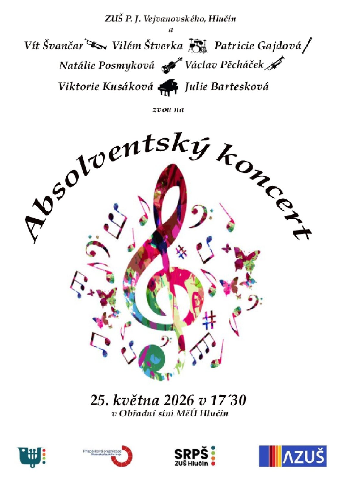 Absolventský koncert ZUŠ Hlučín