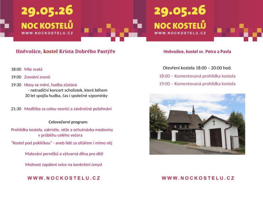 Noc kostelů - Hněvošice