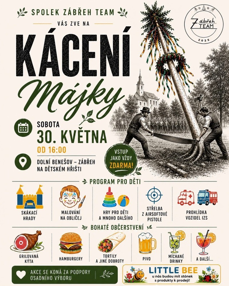Kácení májky