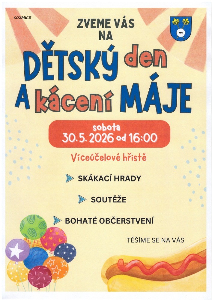 Dětský den a kácení máje