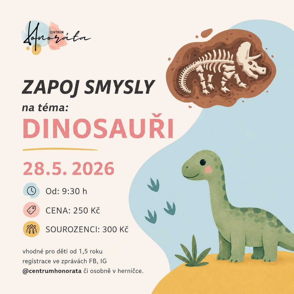Zapoj smysly - Dinosauři