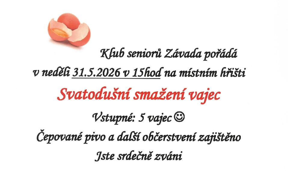 Svatodušní smažení vajec