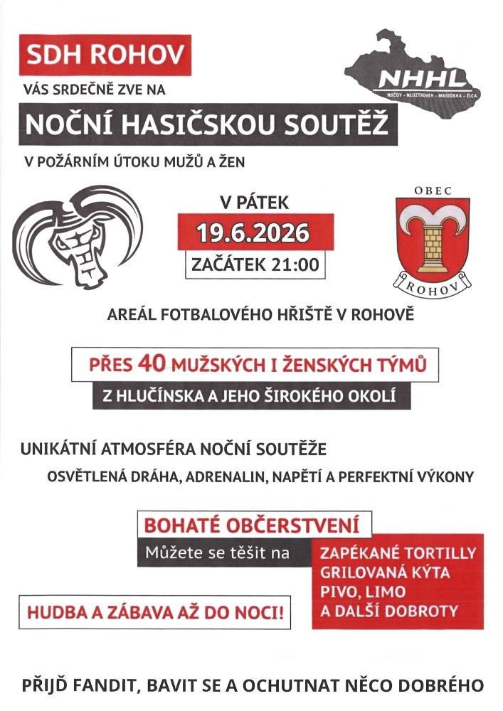 Noční hasičská soutěž