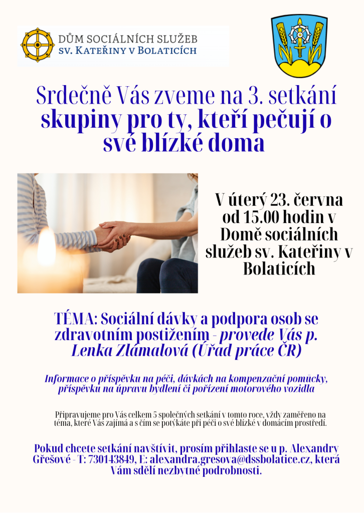 Setkání skupiny pečujících
