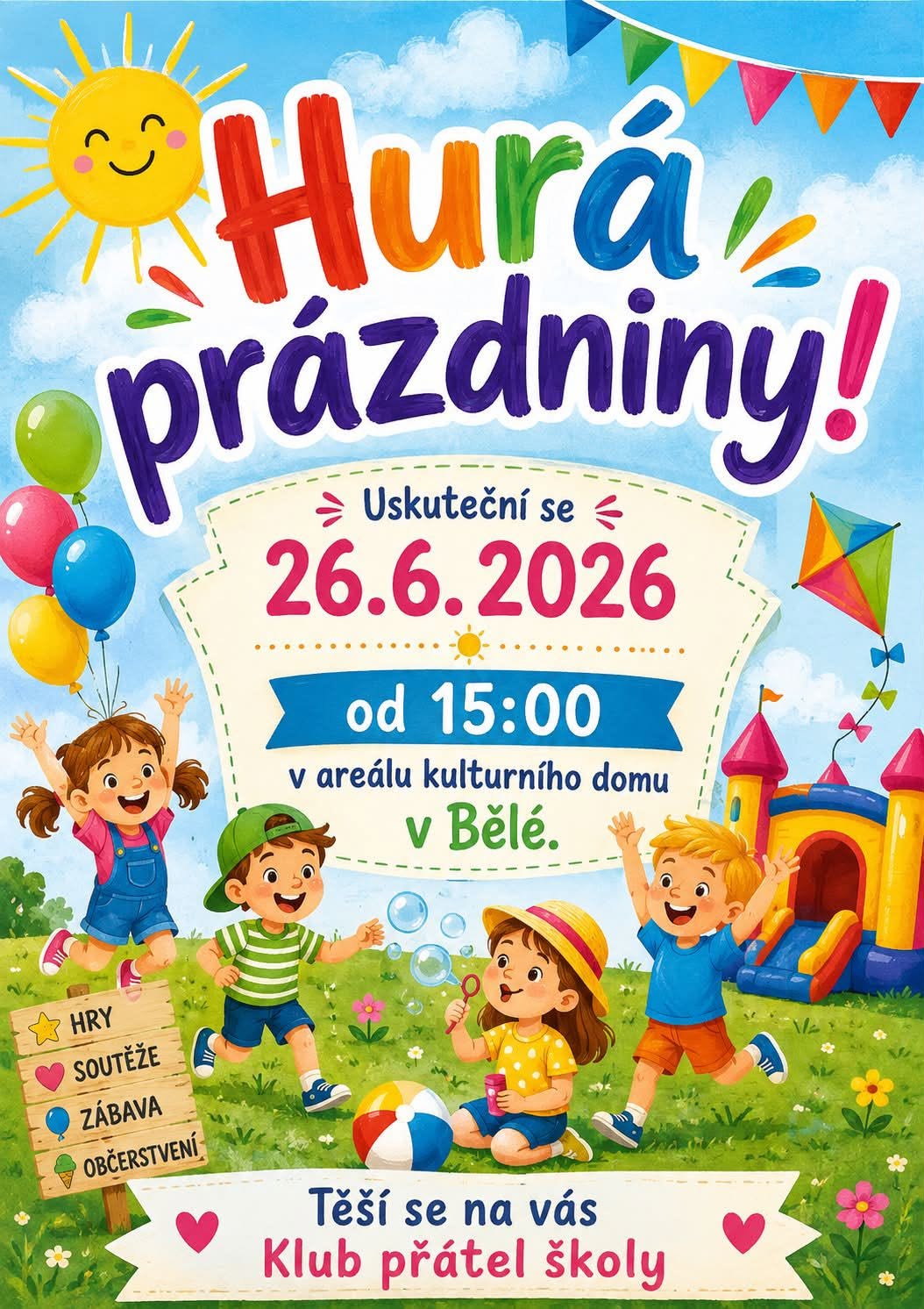 Hurá prázdniny!