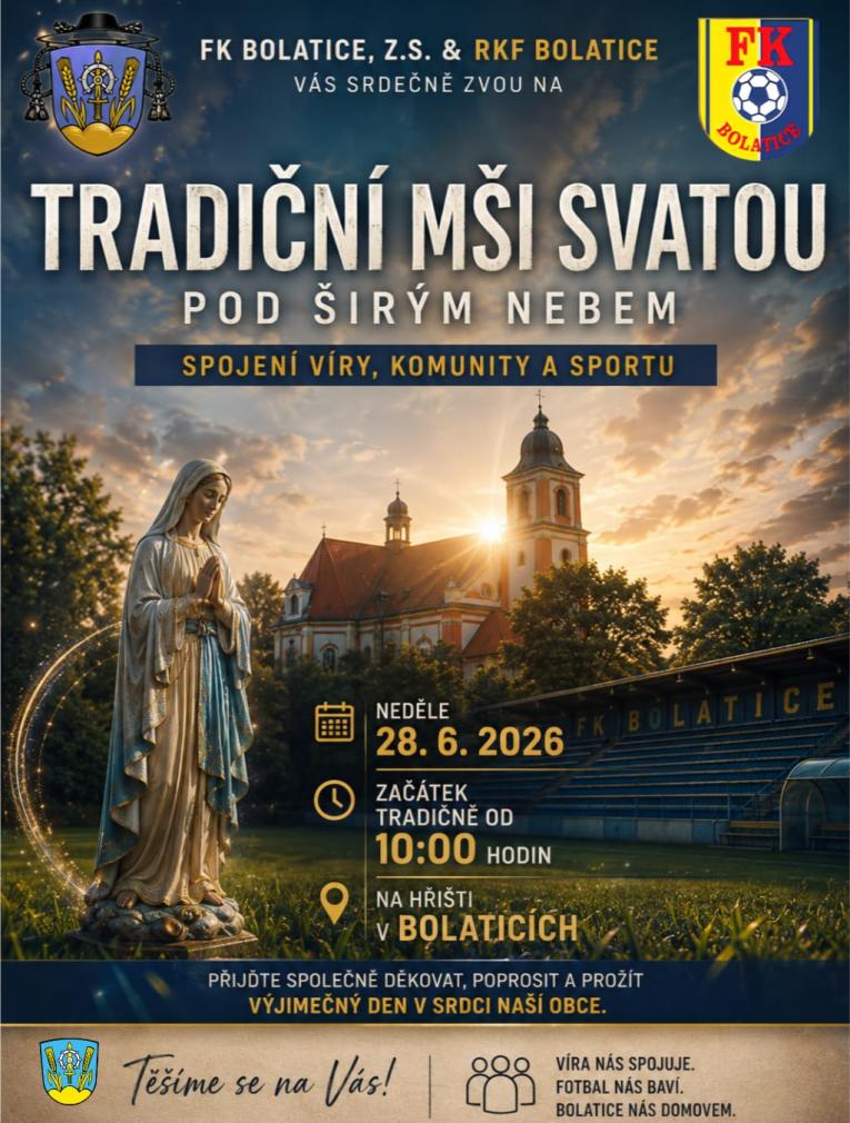 Tradiční mše svatá pod širým nebem