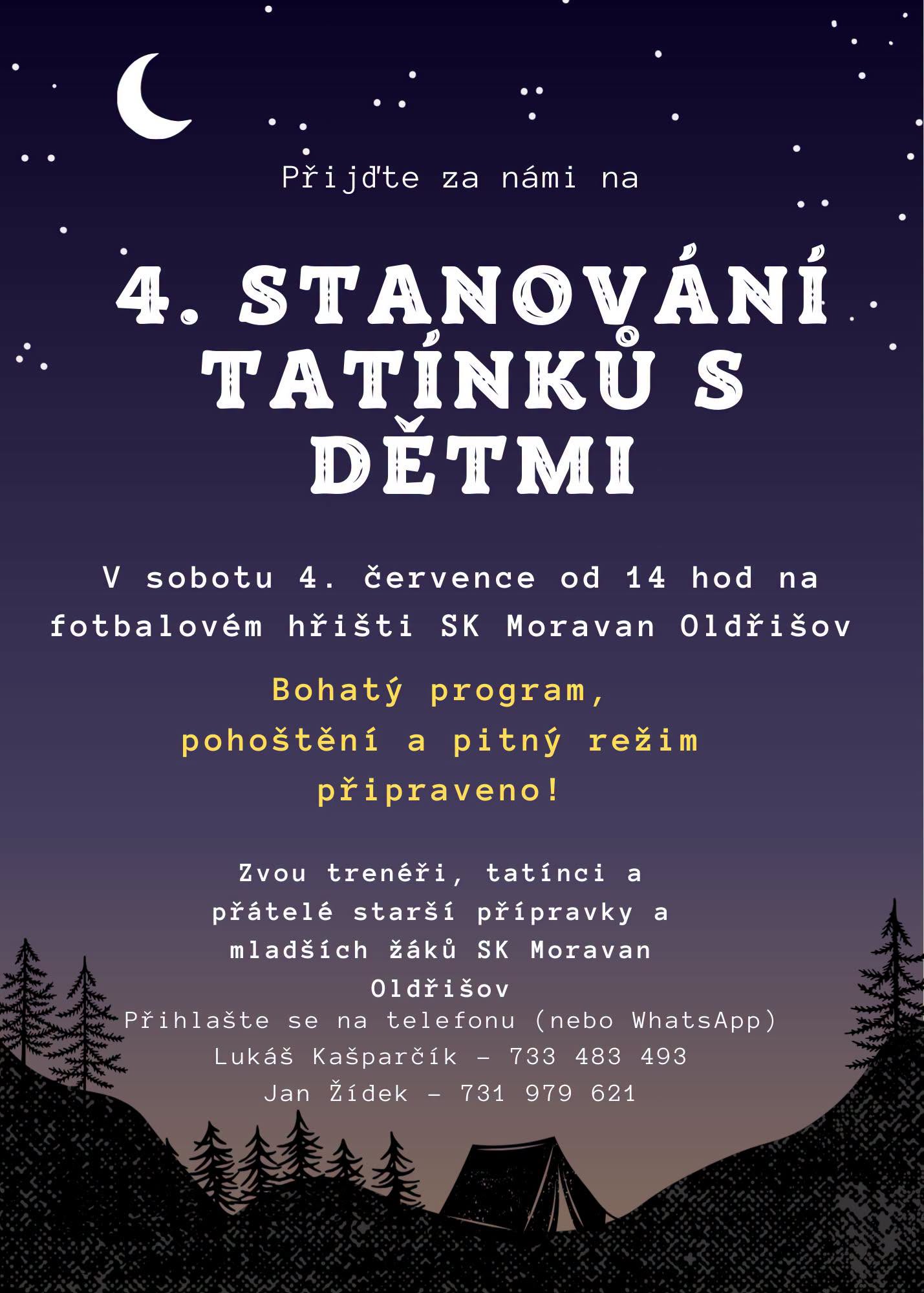 Stanování tatínků s dětmi