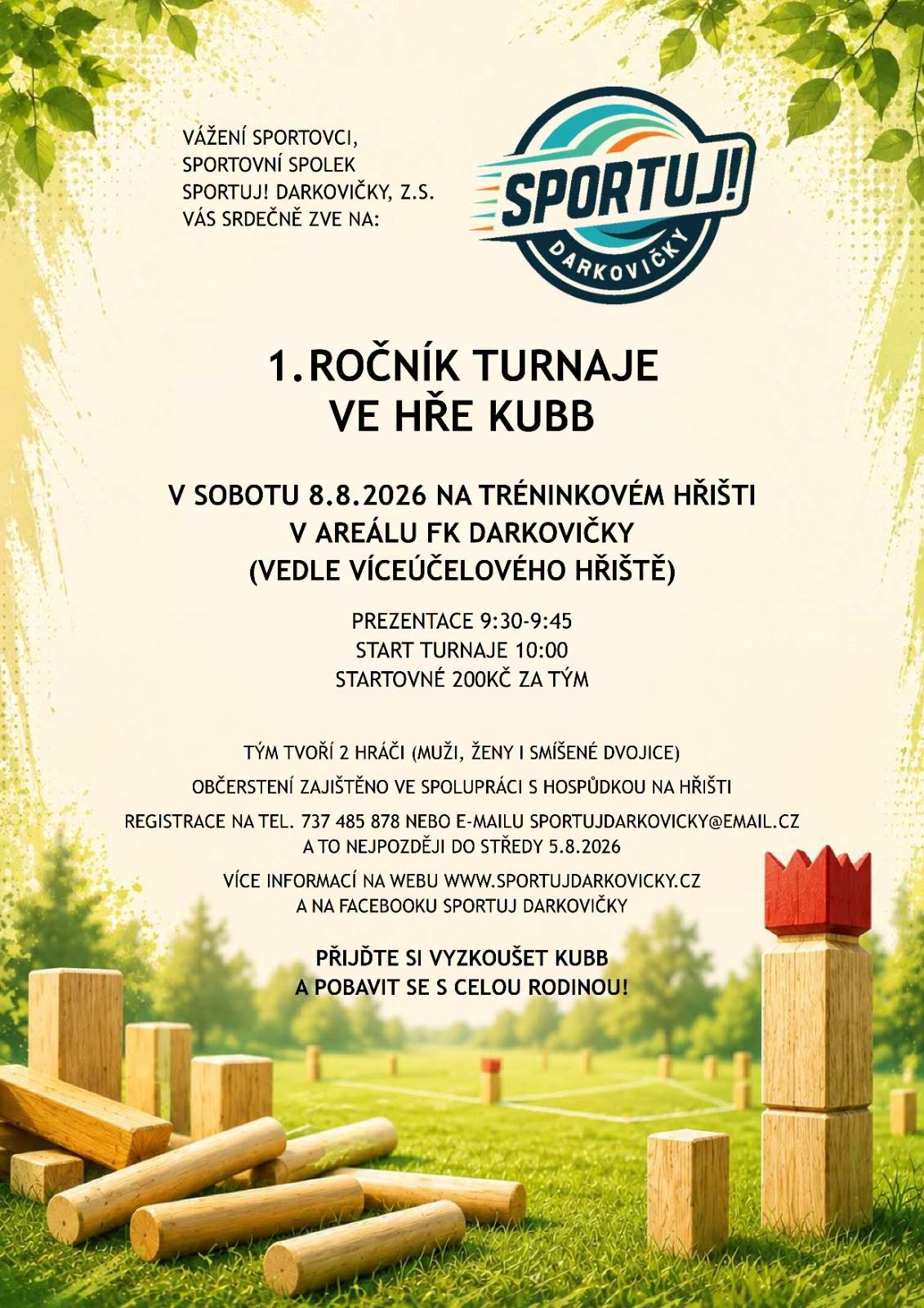 1. ročník turnaje ve hře Kubb