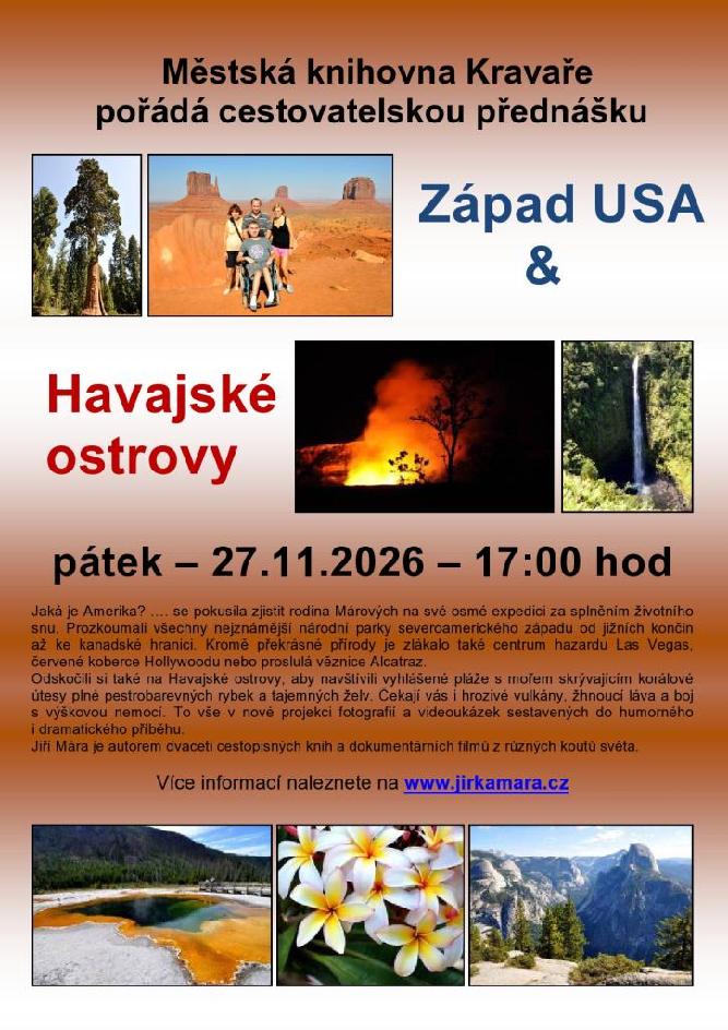 Západ USA & Havajské ostrovy