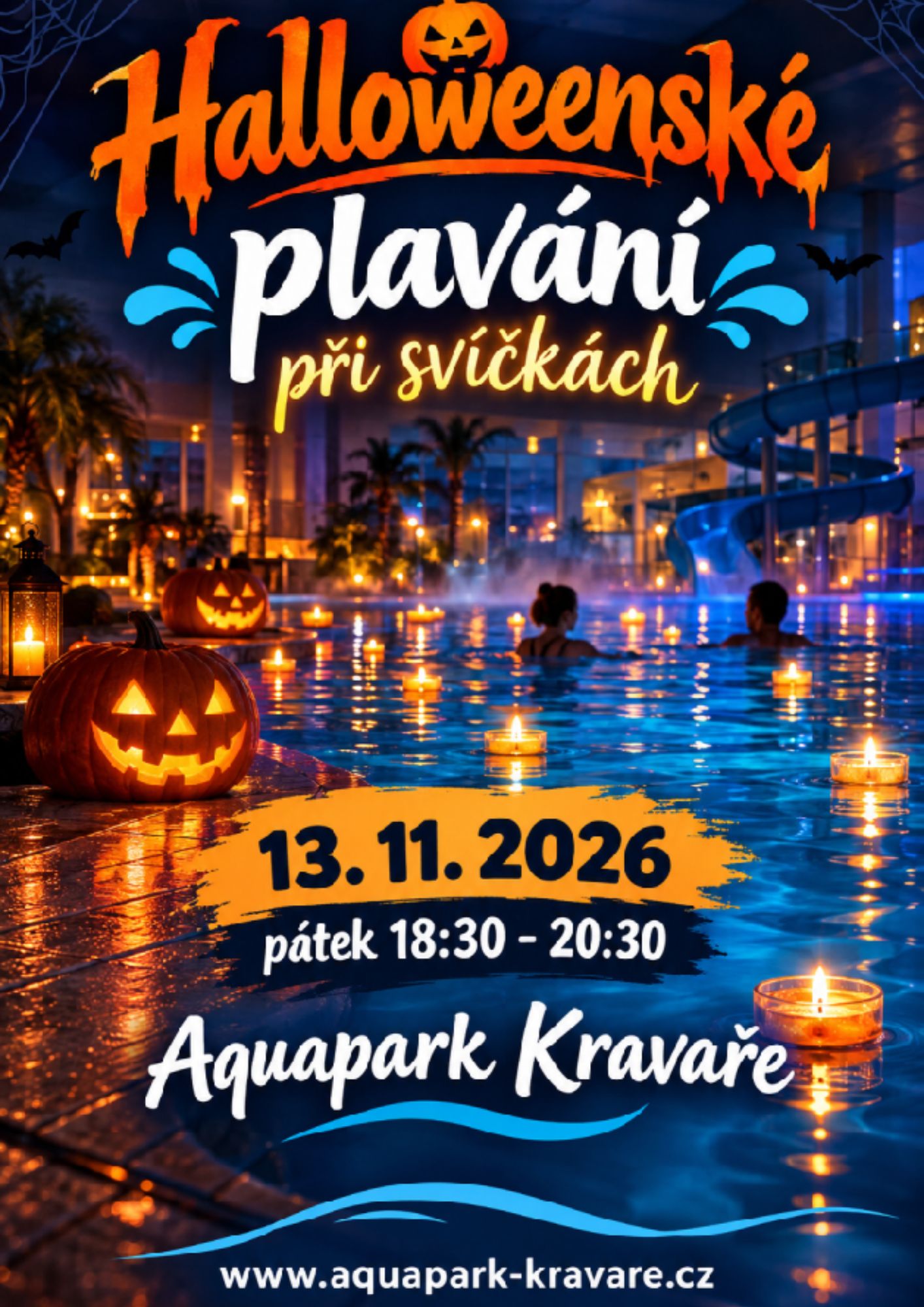 HALLOWEENSKÉ PLAVÁNÍ