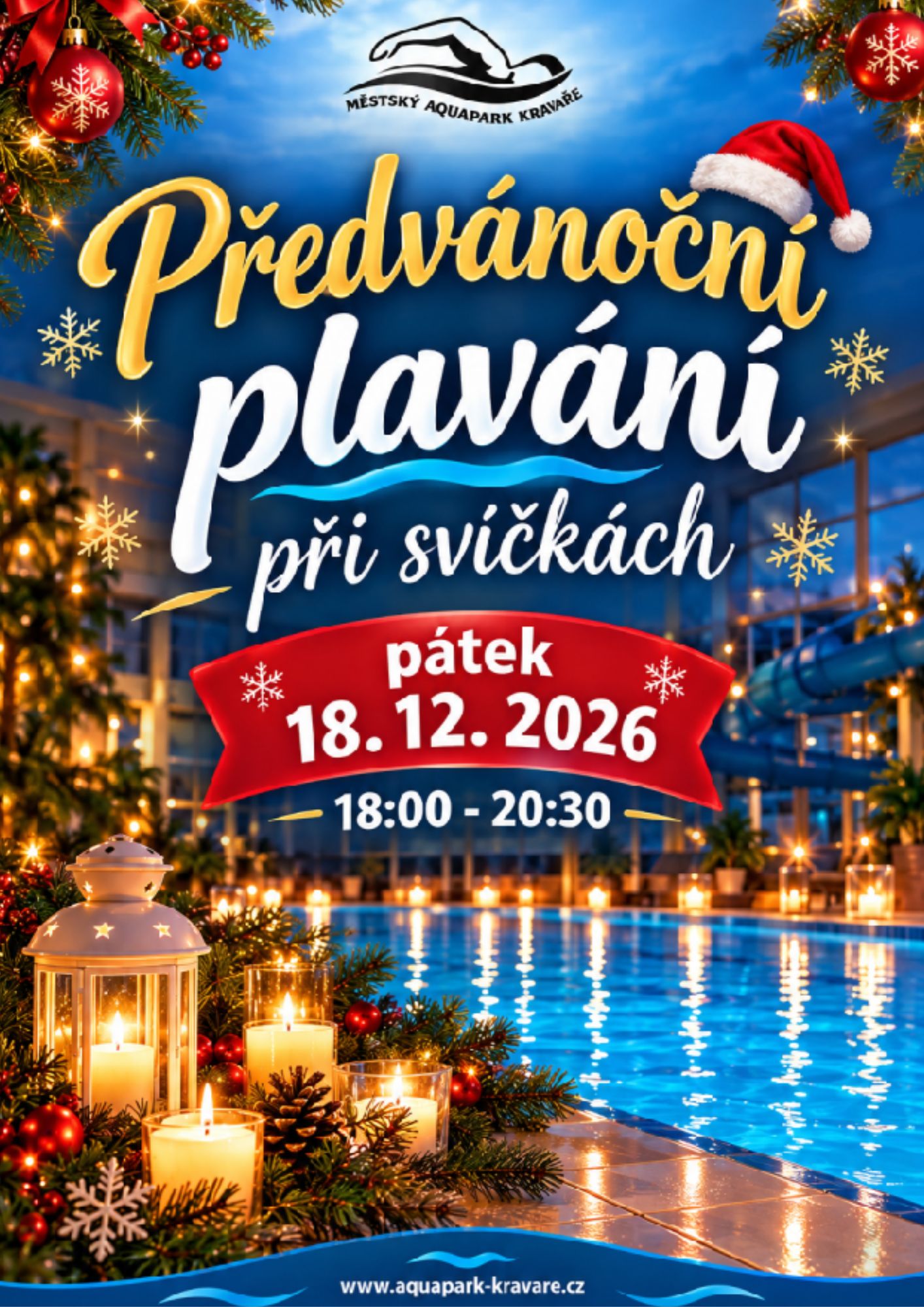 Předvánoční plavání